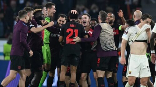 ‘Bella Ciao!’/ Leverkusen tallet me Romën pas kualifikimit për në finale