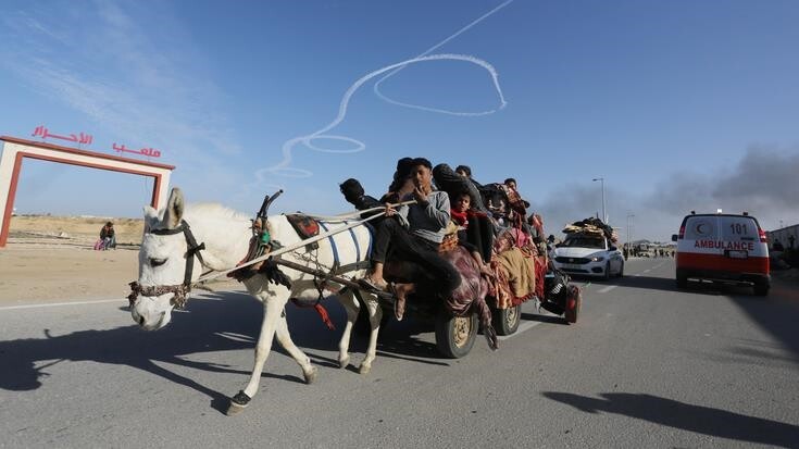 OKB: Mbi 630 mijë palestinezë janë detyruar të largohen nga qyteti Rafah për shkak të sulmeve izraelite