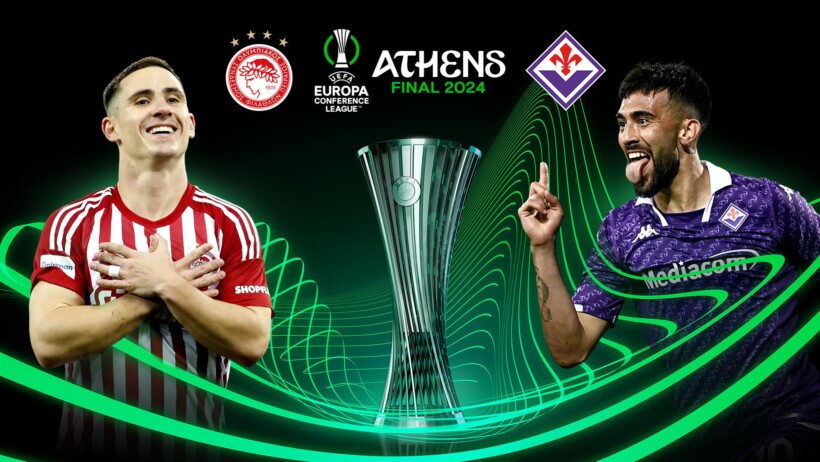Finalja e Conference League/ Olympiacos-Fiorentina “luftë” për histori në Athinë