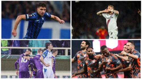 Leverkuseni “shtyp” Romën, Atalanta dhe Gjimshiti rezistojnë në Francë