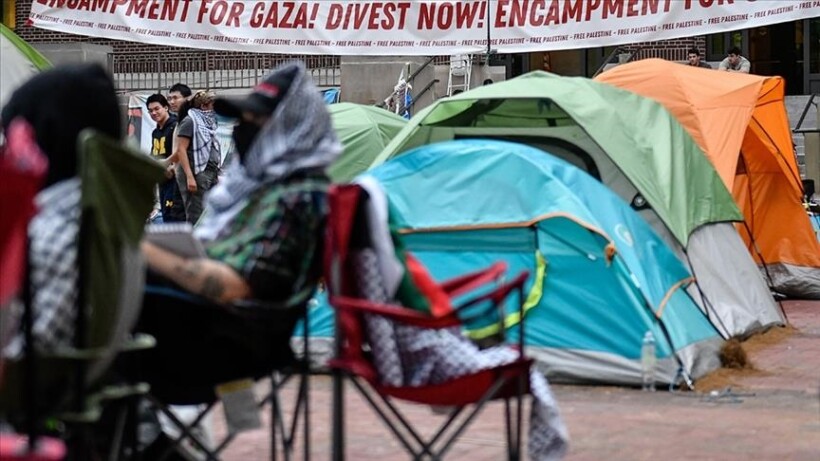 SHBA, policia shpërndan kampin mbështetës të Palestinës në Universitetin e Michiganit