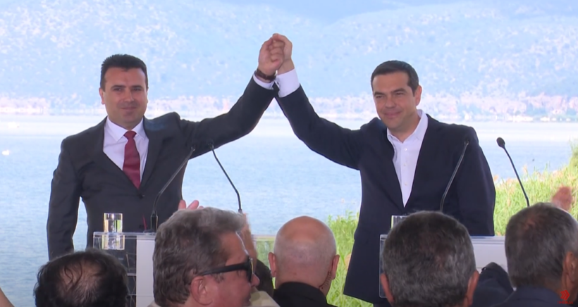  VIDEO  SYRIZA për deklaratën e Mickoski  Dënojmë shkeljen e re provokuese të Marrëveshjes së Prespës