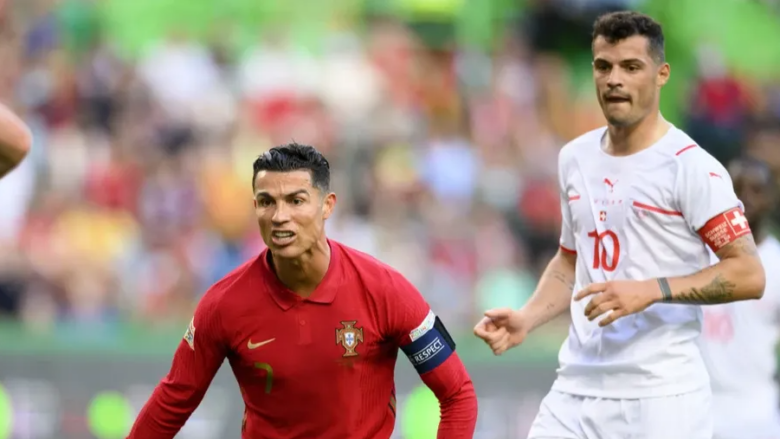 Granit Xhaka mund t’ia rrëmbejë një rekord Cristiano Ronaldos