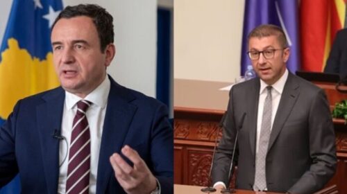 Kurti uron Mickoski: Nga rruga Prizren-Tetova deri te mbrojtja dhe siguria, pres me padurim të punoj me ju