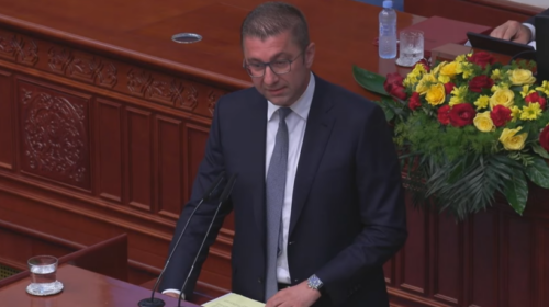 Mickoski: Shteti do të jetë në duart e qytetarëve, ndryshime kushtetuese nën diktatin bullgar nuk do të ketë