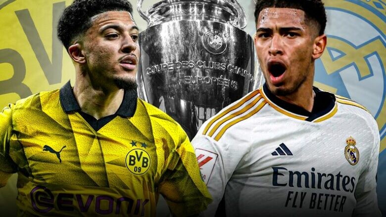 Borussia Dortmund – Real Madrid, dita e finales së madhe të Ligës së Kampionëve