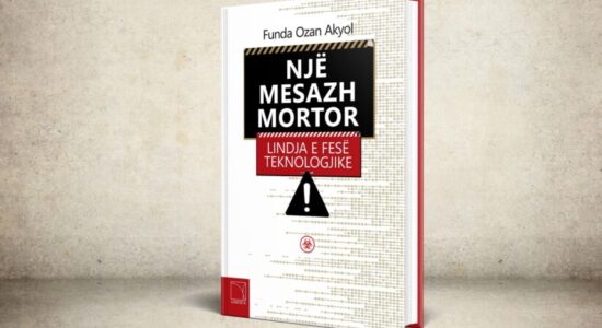 NJË MESAZH MORTOR: LINDJA E FESË TEKNOLOGJIKE”, është libri i radhës që Sh.B. Logos-A ia sjell lexuesit shqiptar