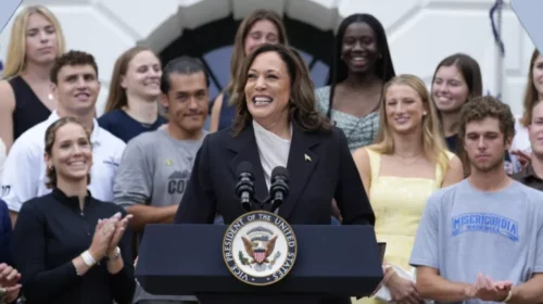 Kamala Harris shmang deklaratat për zgjedhjet, lavdëron punën e Biden pas largimit të tij nga gara