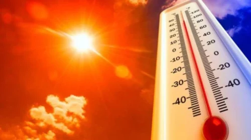 Temperatura më të larta janë matur në Veles dhe Demir Kapi, fazë portokalli deri në fund të javës