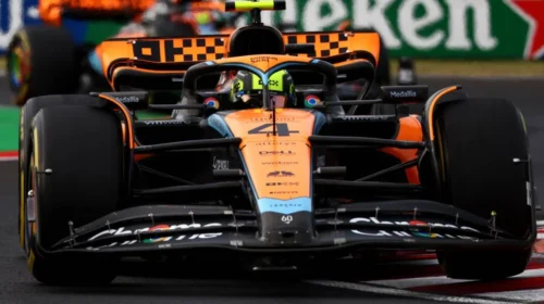 McLaren surprizon në Hungari me të dy pilotët, Norris siguron “pole position”