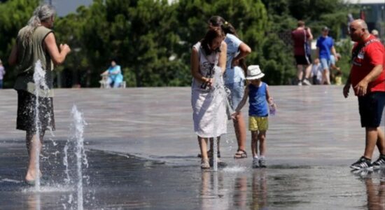 Shkupi sot me temperaturën e tretë më të lartë në Evropë, 41.7 gradë Celsius