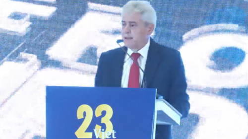 (VIDEO) Ahmeti: Maqedonasit vetëm me shqiptarët shpëtojnë prej serbëve, bullgarëve dhe grekëve