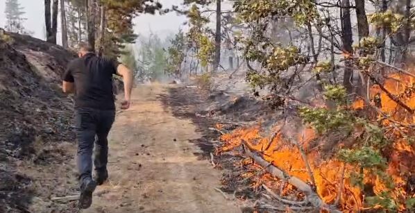 Stojançe Angelov: “Nëse shihni ndonjë piroman që shkakton zjarr lajmëroni menjëherë”!