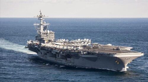 Aeroplanmbajtësja amerikane “USS Abraham Lincoln” mbërrin në Lindjen e Mesme