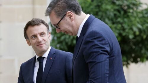 Vizita e Macron në Beograd, siguria dhe dialogu Prishtinë-Beograd tema të diskutimit