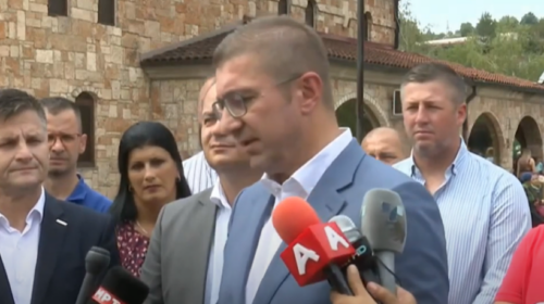 (VIDEO) Mickoski: Do të luftojë publikisht kundër krimit dhe korrupsionit