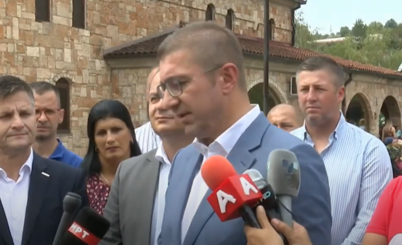 (VIDEO) Mickoski: Do të luftojë publikisht kundër krimit dhe korrupsionit