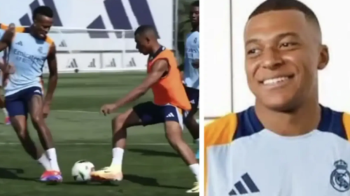 (VIDEO) Mbappe po trullosë yjet e Real Madridit – tani “viktima” është Militao