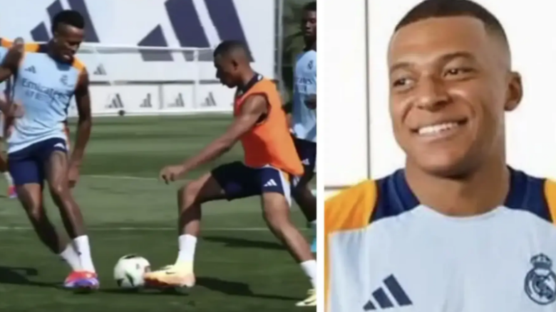 (VIDEO) Mbappe po trullosë yjet e Real Madridit – tani “viktima” është Militao