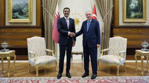 Erdoğan takon Al Thani-n, përsërit thirrjen për komunitetin global që të ndalojë agre’sionin në rritje të Izraelit