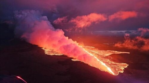 Shpërthen vullkani në Gadishullin Reykjanes të Islandës