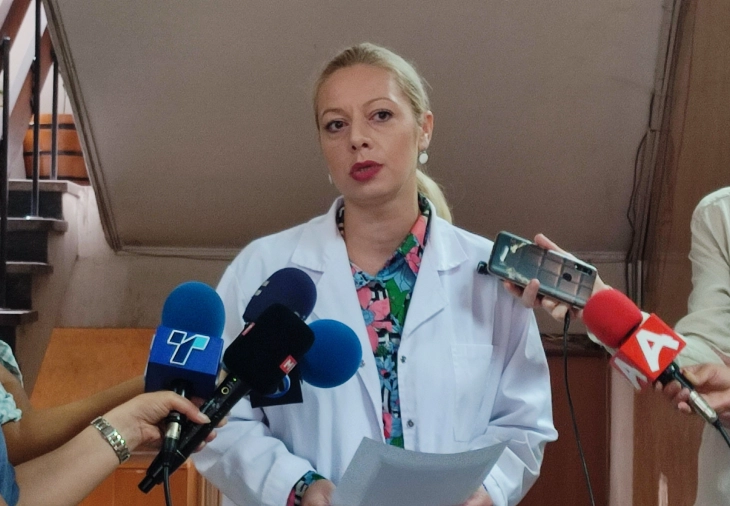 Andonovska: Apel deri te mjekët amë, çdo rast i dyshuar me morbile të dërgohet në Klinikën infektive ose në ISHP