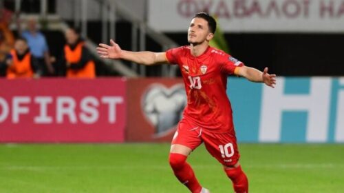 Maqedonia mposht Armeninë, Enis Bardhi shënon supergol