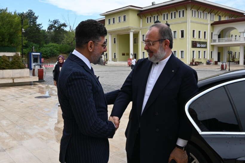 Prof. Dr. Mehmet Görmez vizitoi Universitetin Ndërkombëtar Ballkanik në Shkup