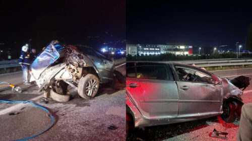 Aksident i rëndë në autostradën Shkup – Tetovë, një i vdekur