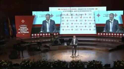 (VIDEO) Nebiu: Mickoski po e kthen nacionalizmin, shqiptarët nuk kanë kërkesa megalomane