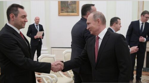 Putin takon Vulinin, Moska: Situata në Ballkan na shqetëson