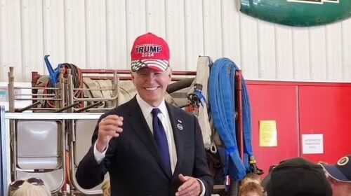 (VIDEOLAJM) Biden “tradhton” demokratët, kapet mat duke “mbështetur” Trump