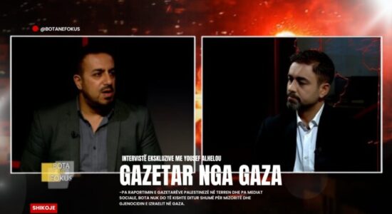 BOTA NË FOKUS | Intervistë me gazetarin nga Gaza, Yousef Alhelou: E ardhmja e Palestinës e errët!