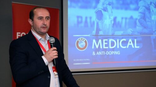 Seminari për mjekësinë e futbollit, Dr. Nevzat Jonuzi: Sigurimi i shërbimeve të nivelit të lartë, prioriteti ynë