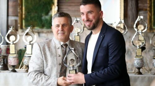 Shaban Tërstena ndan “Oskar të Artë Olimpik” për TV Shenja