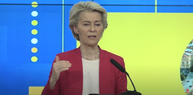 (VIDEO) Von der Leyen: Maqedonia e Veriut mund t’i kalojë pengesat në rrugën drejt BE-së