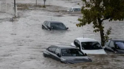 Franca goditet nga përmbytjet, alarm i kuq në disa zona