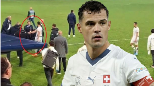 Trajneri i Serbisë zbulon çfarë i tha Xhaka pas humbjes