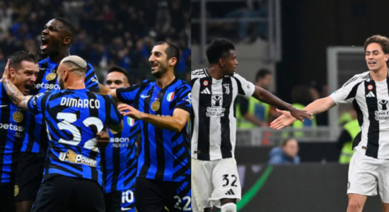 Inter-Juve çfarë spektakli! Tetë gola por pa fitues