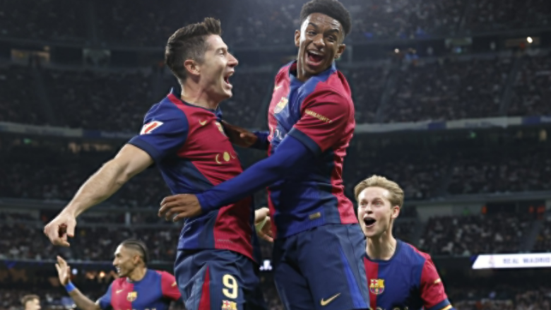 Triumf “katalanas” në “El Clasico”, Barça shkatërron Realin në “Bernabeu”