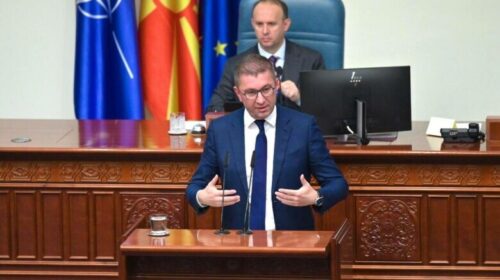 Mickoski: Qeveria e LSDM-së dhe BDI-së personalisht mua, por edhe VMRO-në, na kanë përcjellë me dronë