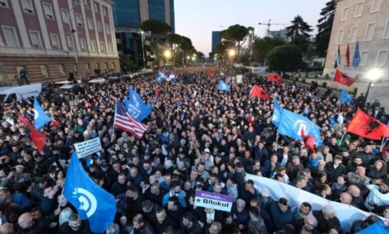 Opozita në Shqipëri nesër organizon protestë