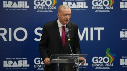 Erdoğan: Turqia do të qëndrojë me popullin e shtypur të Gaz’ës, edhe nëse mbetet e vetmja