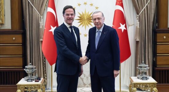 Presidenti Erdoğan priti në takimi Sekretarin e Përgjithshëm të NATO-s Rutte