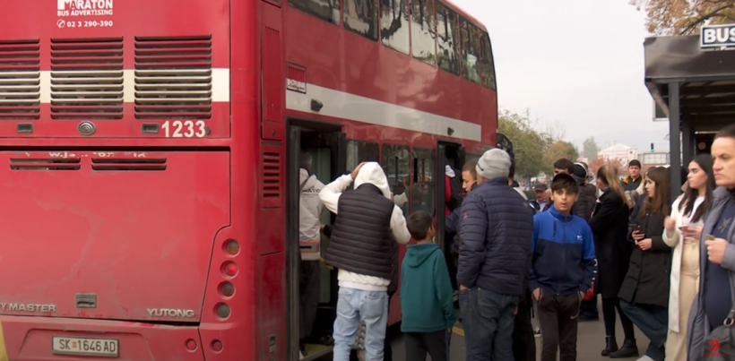 (VIDEO) Mungesa e transportit publik, Janevska: Nuk lejohet që të pengohet e drejta e nxënësve për t’u arsimuar