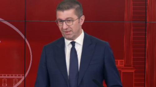 Mickoski: Partnerët ndërkombëtar janë të shqetësuar se Ahmeti dhe BDI janë faktor jostabiliteti në vend