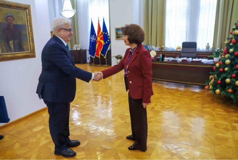 Presidentja Siljanovska -Davkova takohet me nënkryetarin e TIKA, Dr. Mahmut Çevik