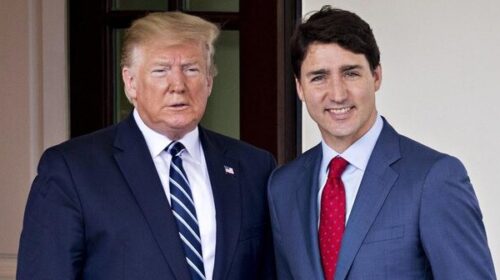 Për herë të dytë, Donald Trumpi e quan “guvernator” kryeministrin kanadez Trudeau