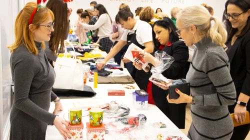 Punonjësit e EVN Maqedoni organizuan tregun e parë donator festiv