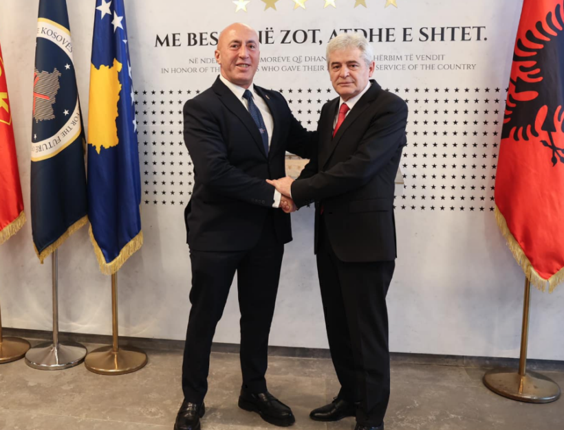 Ramush Haradinaj pret në takim Ali Ahmetin: Kosova do mbështes gjithmonë shqiptarët në RMV